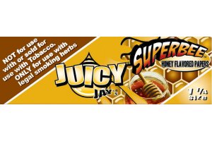 Juicy Jay's ochucené krátké papírky, Superbee, 32ks/bal.